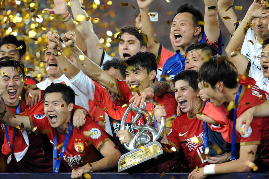 Guangzhou Evergrande Taobao FC gewinnt die Asien Champions League 2015
